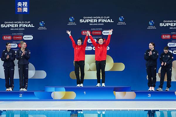 9金收官！跳水世界杯总决赛，朱子锋与程子龙包
