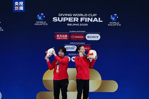 9金收官！跳水世界杯总决赛，朱子锋与程子龙包