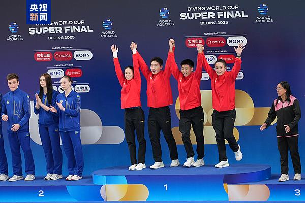 9金收官！跳水世界杯总决赛，朱子锋与程子龙包