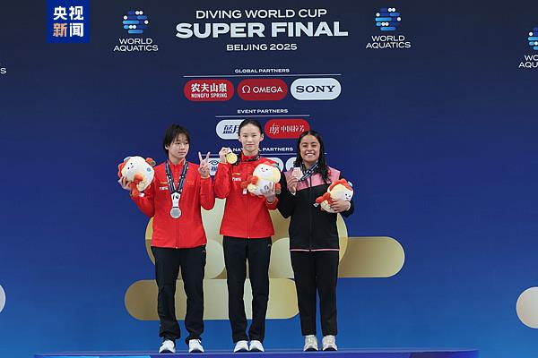 9金收官！跳水世界杯总决赛，朱子锋与程子龙包